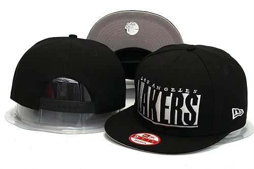 NBA Los Angeles Lakers NE Snapback Hat #138